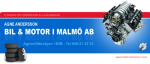 Agne Andersson Bil & Motor i Malmö AB logotyp