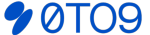 0to9 AB logotyp