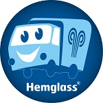 Hemglass i Sverige AB logotyp